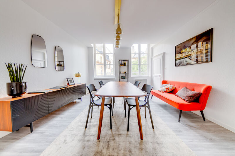 Intérieur d'une résidence fictive